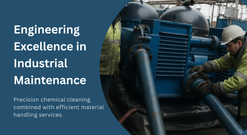 Transforming Industrial Maintenance: The Advantage in Chemical Cleaning and Material Handling